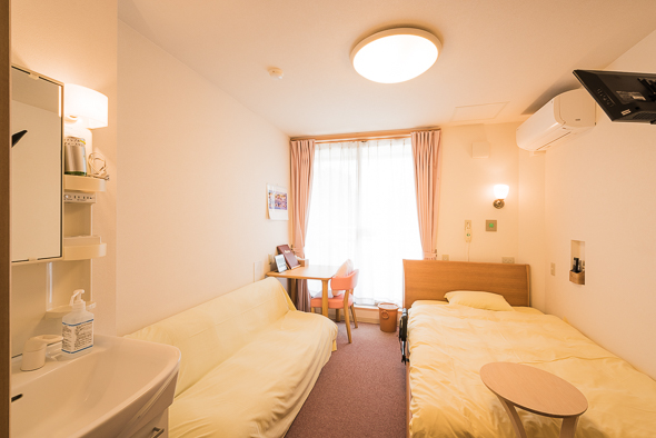 通常個室（個室B）の様子